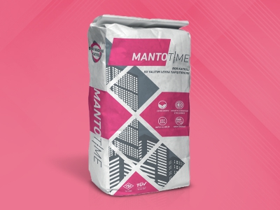 Mantotime Bor Katkılı Isı Yalıtım Levha Yapıştırıcısı