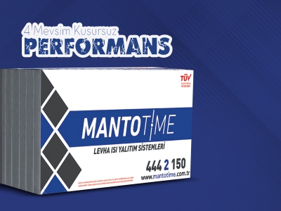 Mantotime Karbonlu EPS Isı Yalıtım Levhası